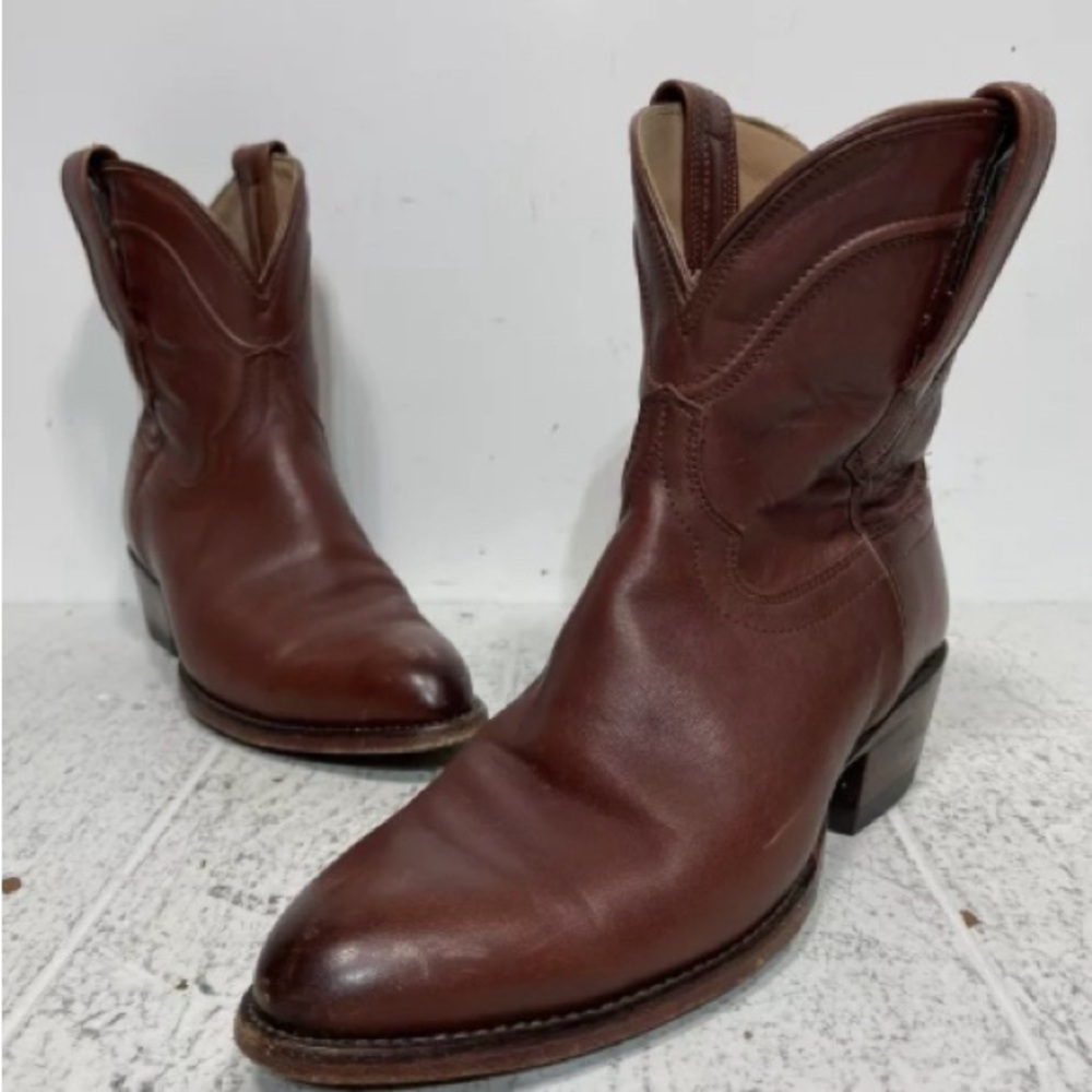 Tecovas Brown Ankle Boots for Women